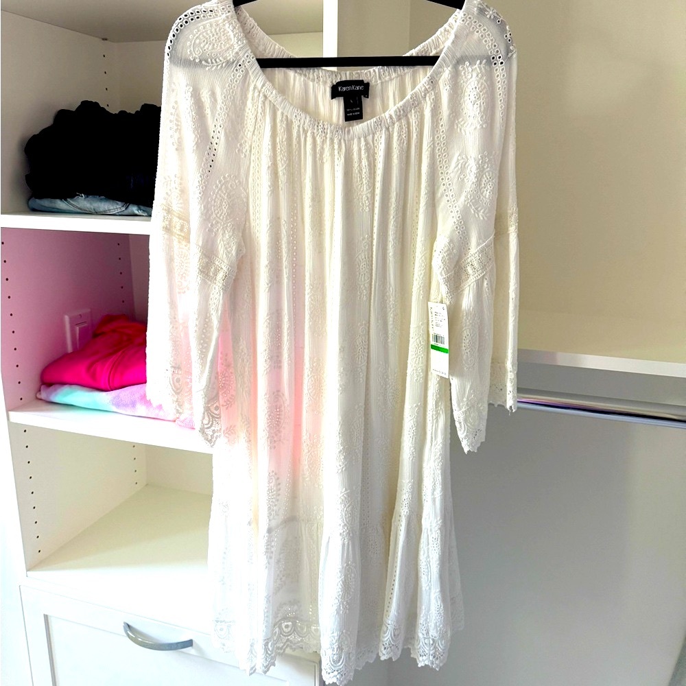 Beautiful Brand New eyelet Karen Kane Dress